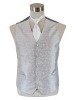 men's wedding jacquard vest