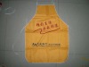 PVC promotional advertising apron, the cheap price with good quality apron