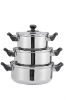 new style 12pcs stainless steel cookware set