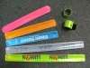 Promotion gift reflective PVC Slap band/Wristband/Slap wristbands/Reflective