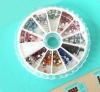 New Mixed 3D Nail Sticker, Nail Art Sticker, Nail Tips Rhinestones Glitters Slice Decoration Manicure