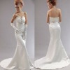 B0206 Real Bridal Satin Mermaid Wedding Dress