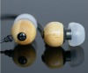 Popular wood cute and cheap earphones