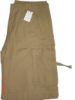 2012 100% cotton New style Men's Cargo Shorts