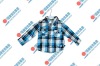 Casual Boy's Plaid Polo Shirt