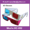 3D paper glasses