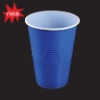 480ml beer pong cup/drink cup/blue and white