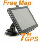 7" 7inch gps gps navigation touch screen av in bt mp3 mp4 hot sale