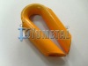 Tube Thimble Orange Painted