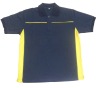 Men's blank 100% cotton polo t shirt with custom printing