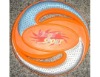 9 inch plastic promotional frisbee with shape dog frisbee