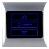 Electronic Infrared Remote Dimmer Wall Switch