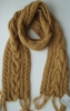 100% mohair fashion hand knitting scarf