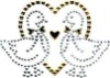 Heat transfer rhinestone patterns designs