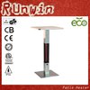 The new creativity! ! ! Fashion freestanding stainless steel electric heater table