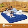 Double Flocked Inflatable Camping Air Bed Mattress