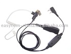 EE-1055 Ear speakermic-Airtube with for walkie talkie earphone