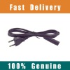 100%Original European standard 2pin ac power cable for computer with end plug