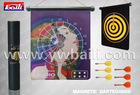 magnetic dart board game