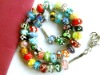 Free shipping by EMS/DHL!! 4.5mm Hole Fashion Glass Beads