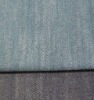 Hy61 100% cotton color slub organic denim fabric