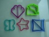 Plastic cookie cutter