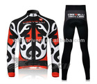 sublimation long cycling wear & cycling jersey set