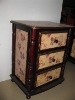 Antique furniture 3-drawer cabinet