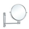 Wall-mounted round cosmetic mirror