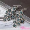 Supplly jewelry Rhinestone alloy earrings