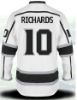 Free shipping Kings #10 RICHARDS White Authentic jerseys ice hockey jersey size:48-56 Wholesale Mixed Order