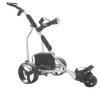 Remote electric golf trolley