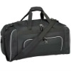 24" Duffel Bag with Wet Shoe Pocket, Black