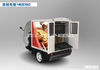 Mobile led display trailer,scrolling light box advertising, snack food delivery