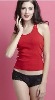 Ladies Cotton red Tank Top