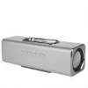 Portable Music Speaker for iPhone for iPod Mobile Phone PC U-disk SD (JH-MAUK3) - Silver