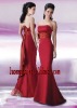 Simple and charming strapless Mermaid evening dress EV001