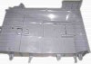 LX-22 grey injection molded plastic part