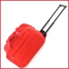 polyester trolley travel bag on wheels