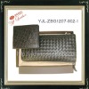 Classic heavyweight men's leather bag and wallets in black