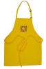 bib aprons with customs logo in embroidery or print or others