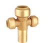 Spigot Manifold(four ways) Demountable push fit fitting