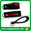 Custom Durable neoprene keychain wristband