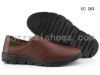 2012 handmade soft genuine leather men casual shoes