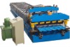 Glazed steel tile roll forming machine