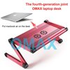 Portable laptop desk bed