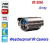 HD CCTV Weatherproof Camera Security Sony Effio-E 700 TVL IR Array 50M Long Range LED Night Vision OSD 2D DNR Outdoor