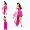 Drop shipping 2012 chiffon beaded sweetheart short prom dresses