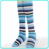 Stripe pattern knee high socks