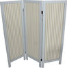 home divider screen with natural fabric folding wood screen